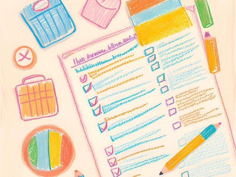 Checklist for the FES-UA Annual Assessment process