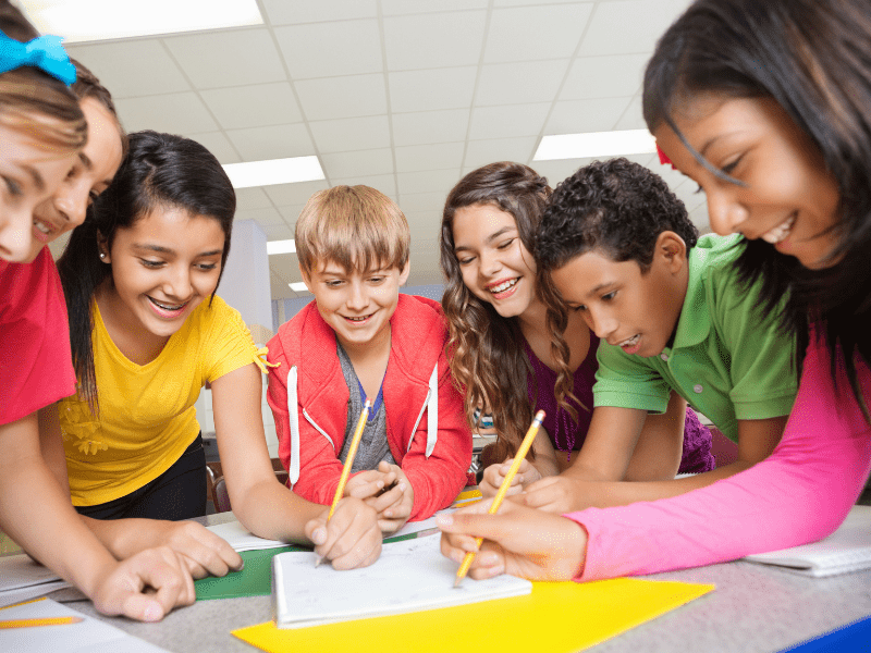 Kids enjoying homeschool socialization Florida group activities